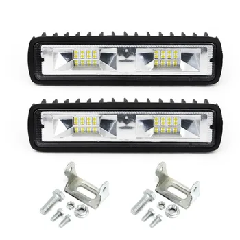 

2Pcs/set 18W 12V 16LED Work Light Practical Durable High Qulaity Car SUV Driving Fog-Lamp HOT