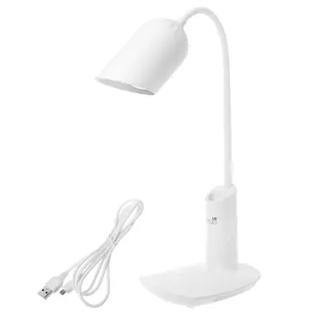

USB Rechargeable Desk Lamp Eye Protection Nightlight Study Reading Light Q0KF