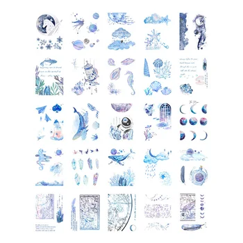 

25 pcs/pack Cartoon whale Planet Bullet Journal Stickers Cute Decoration Stationery Sticker Scrapbooking DIY Diary Stick Label