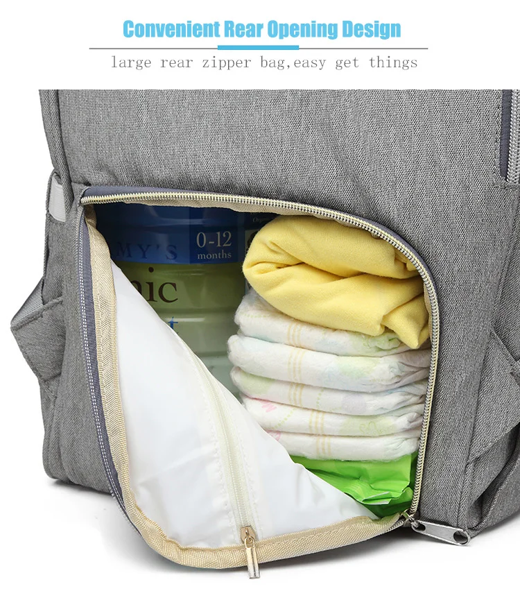 Fit-All Baby Diaper Backpack