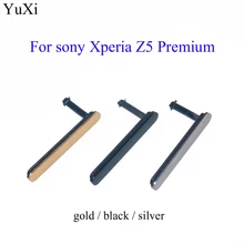 YuXi sim-карта микро CD USB зарядный порт Слот блок Крышка для Sony Xperia Z5 Премиум пылезащитный чехол
