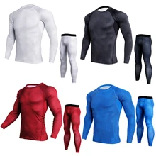 Мужская дышащая спортивная одежда, быстросохнущая, облегающая, для спорта на открытом воздухе, для бега, рубашечный костюм