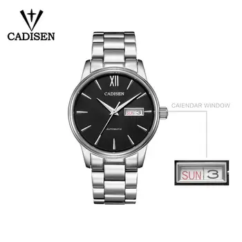 

CADISEN 1033 Men Watch Automatic Mechanical Role Date Fashione luxury Brand Waterproof Clock Male Reloj Hombre Relogio Masculino