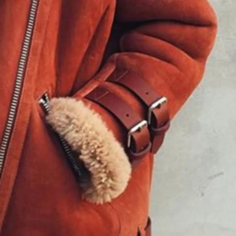 astounding  Women Winter Motorcycle Velvet Jacket Female Lapels Fur Thick Korean 2019 Bomber Jacket New Grunge 