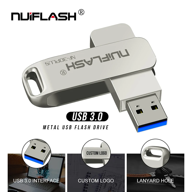 Новейший металлический usb флэш-накопитель 64 ГБ 32 ГБ 16 ГБ 8 ГБ 4 ГБ флэш-накопитель портативный 128 Гб карта памяти Флешка для хранения флэш-диск