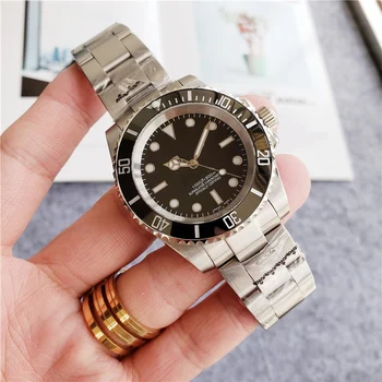 

RLX229 Full stainless steel AAA quality Men's Automatic Mechanical Watch Classic minimalist designer clock Business wristwacth