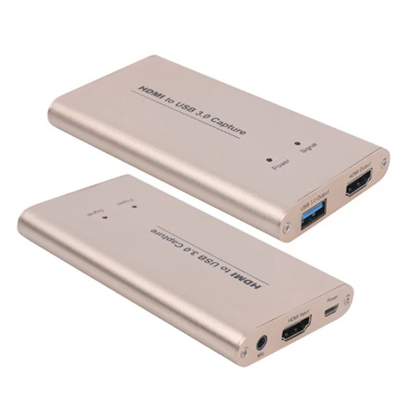 USB3.0 HDMI 1080P коробка для видеозахвата 5 портов захват к USB карта ключ игра потоковая