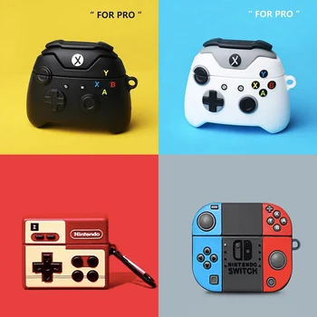 

Switch Game Model Cute Bluetooth Earphones Case for Apple Airpods Pro Air Pods 3 Airpodspro Wireless Headphone Earbuds Cover