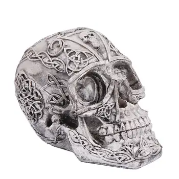 

1PC Halloween Skull Decor Creative Skull Ornament Tricky Toy Haunted House Prop