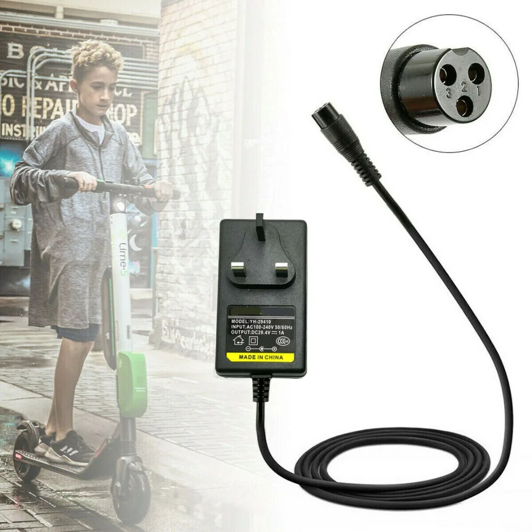 Electric Scooter Battery Charger Suitible for Razor 24V Lithium Battery Fast Charger for Razor e150 e100 e125 Electric Scooter Electric Scooter Battery Charger Suitible for Razor 24V Lithium Battery Fast Charger for Razor e150 e100 e125 Electric Scooter
