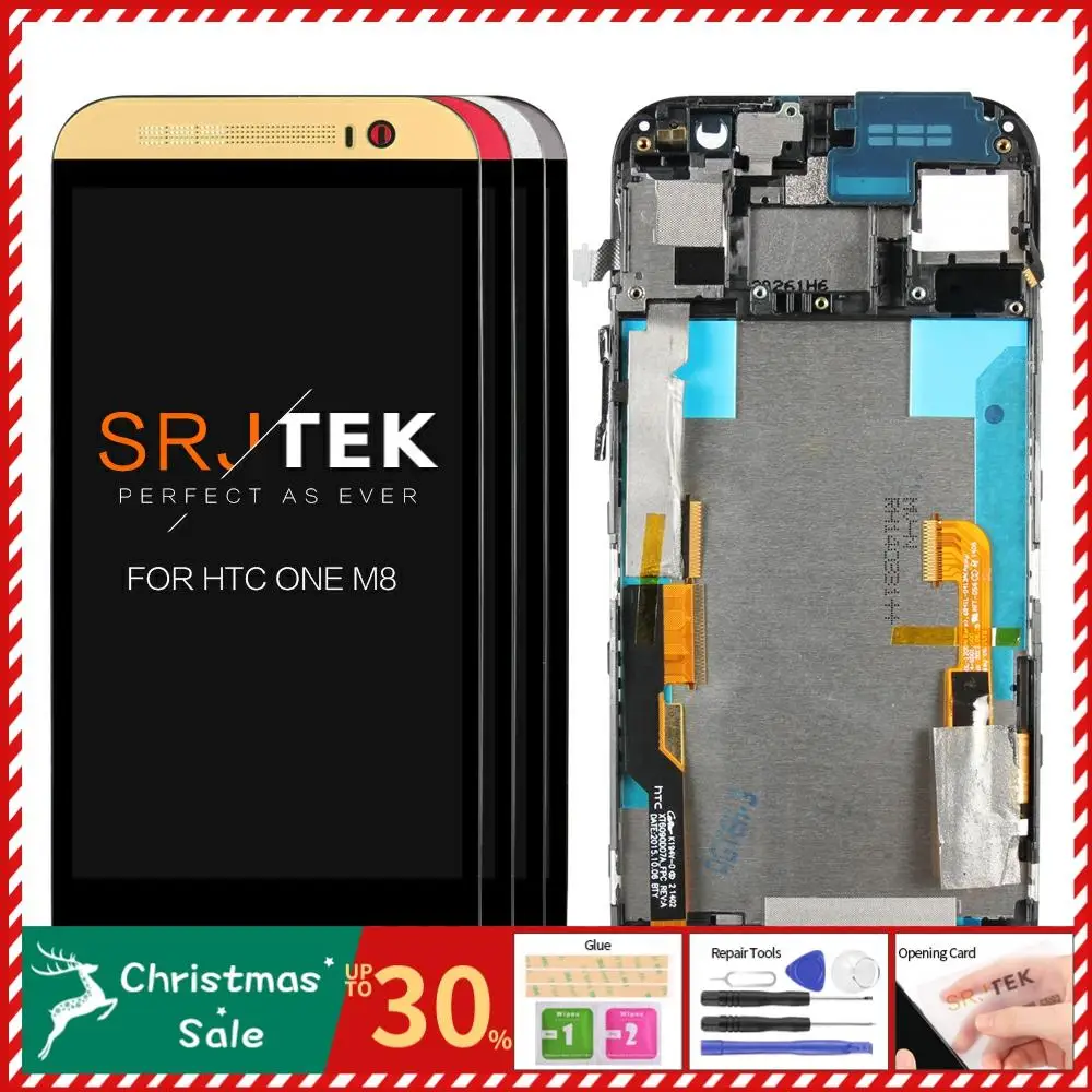 " 1920X1080 дисплей для htc ONE M8 ЖК сенсорный экран с рамкой M8 дисплей дигитайзер сборка запасные части 831c