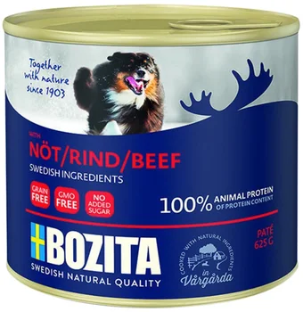 

BOZITA BOZITA BEEF for dogs and puppies pie with beef 625 g