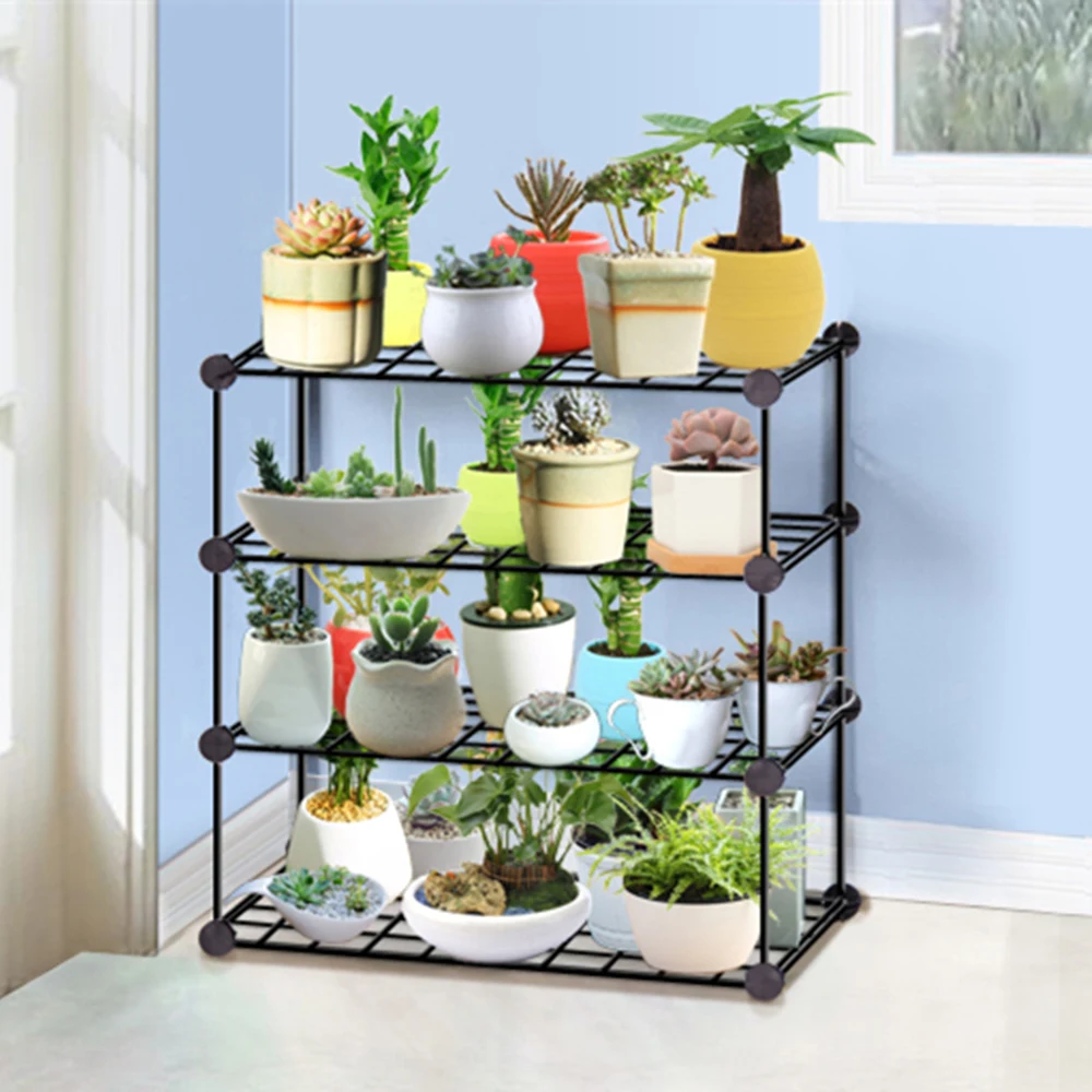 DIY растительный светильник из кованого железа многослойная подставка для