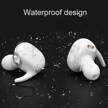 

Mini Portable In-Ear TWS Wireless Bluetooth4.1 Earphones Touch Control Waterproof Sports Earpiece