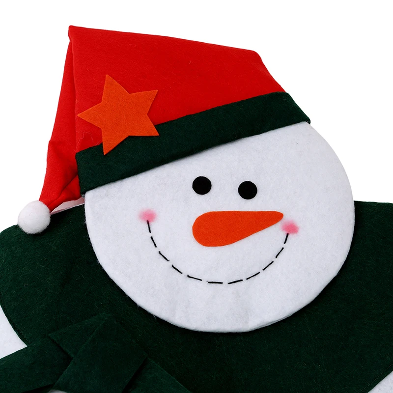 Рождественское украшение для дома, Красная шапка, чехлы на стулья, Navidad, Санта Клаус, вечерние украшения, веселое Рождественское украшение