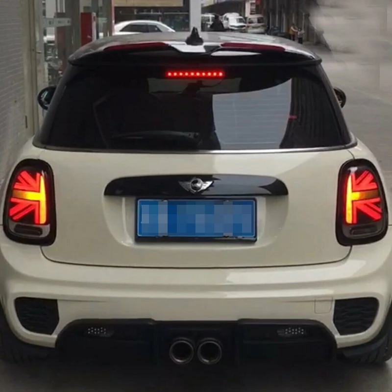 Автомобильный Стайлинг для MINI Cooper F55 F56 F57 задний светильник s 2013-теперь для мини задний светильник DRL+ сигнал поворота+ тормоз+ светодиодные фонари заднего хода