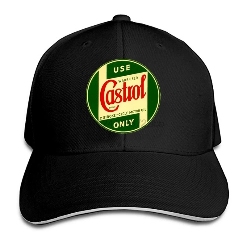 Castrol бейсболка с принтом модная унисекс Кепка для гольфа летняя Регулируемая Кепка