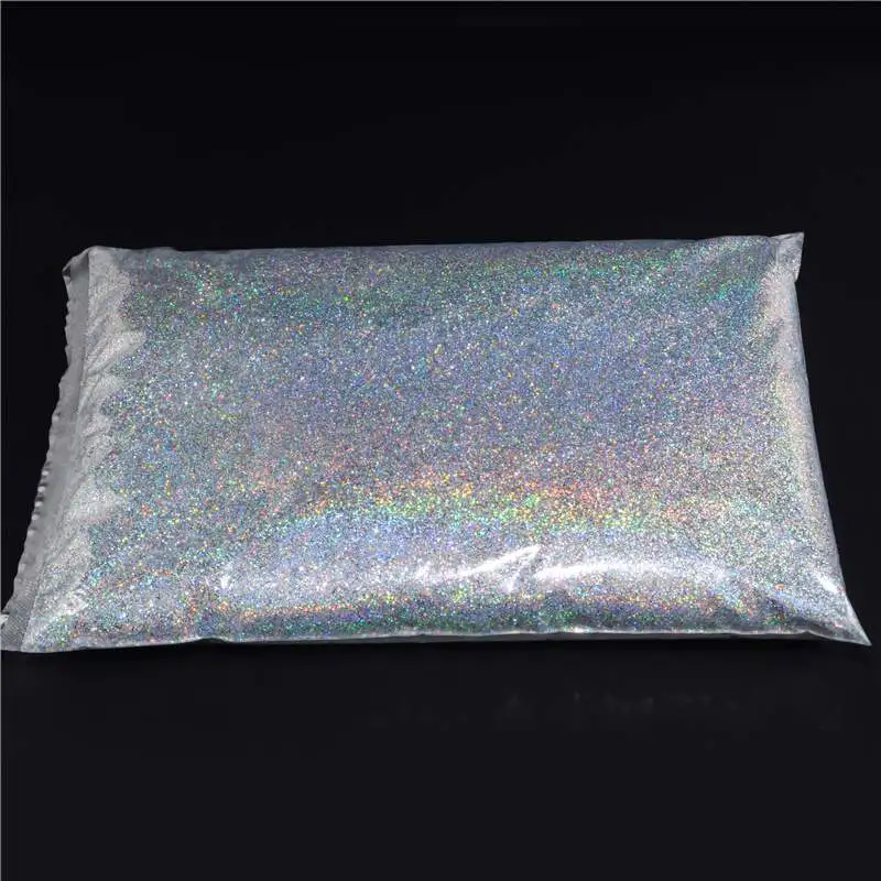 Nail Powder Nail Glitter Nail Decoration 50g 0.2MM ( 1/128") 008inch Nail Glitter Holographic Colorful Fine Nail Art Glitter Dust Powder For Decoration Bulk