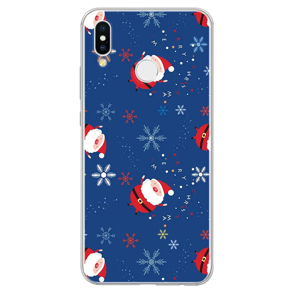 sd-ldlaor Чехол для huawei Y9 Prime Y9 Y5 Y7 Y6 Pro Nova 5 5i Pro 4 4e 3 3e 3i крышка из прозрачного Рождество Санта Клаус Fundas - Цвет: sd-ldlaor