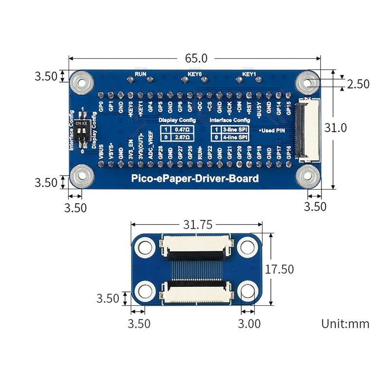 Waveshare-  , ÷, 2.13 ġ, ũ ÷ ,  , SPI ̽, 212  104 ػ