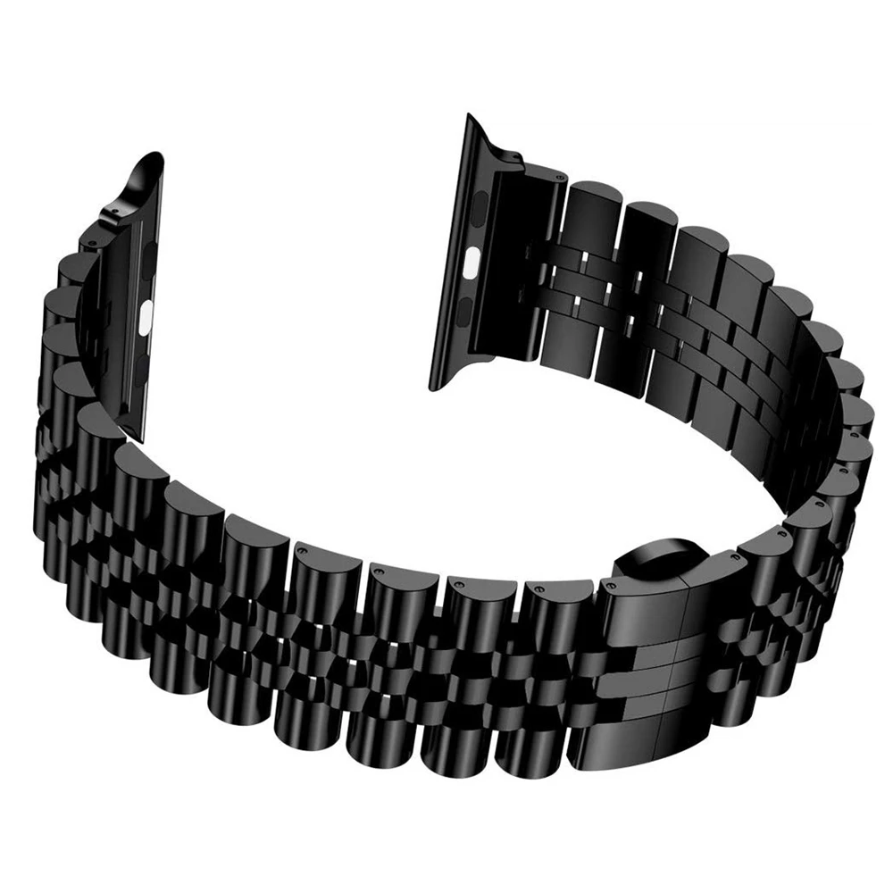 Ремешок для часов apple watch series 6 5 4/SE band 40 мм 44 браслет из нержавеющей стали iwatch 3/2/1 38 42
