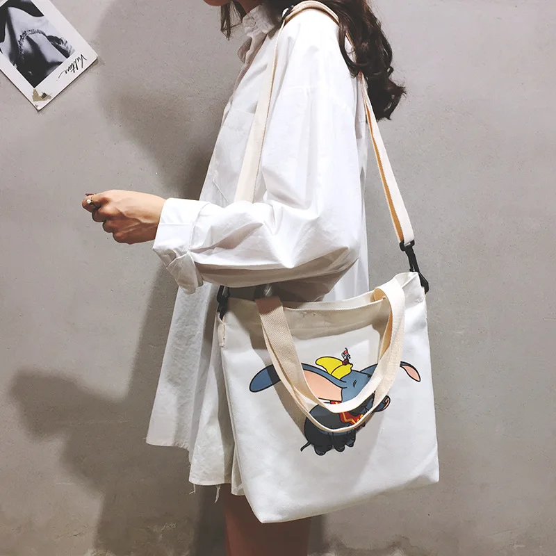

Canvas Large Amount 2019 Self-made Korea-Japan of Summer Large-Volume Printed Hipster Fashion Shoulder Women's Bag