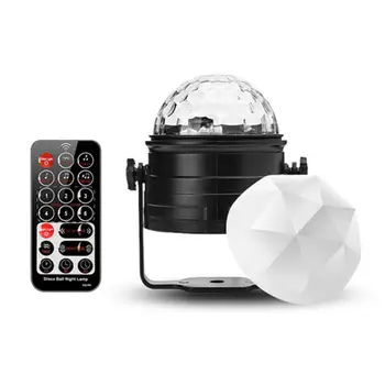 

Magic Bulb LED Stage Light Voice Control Color Projector KTV Bar Disco Lamp