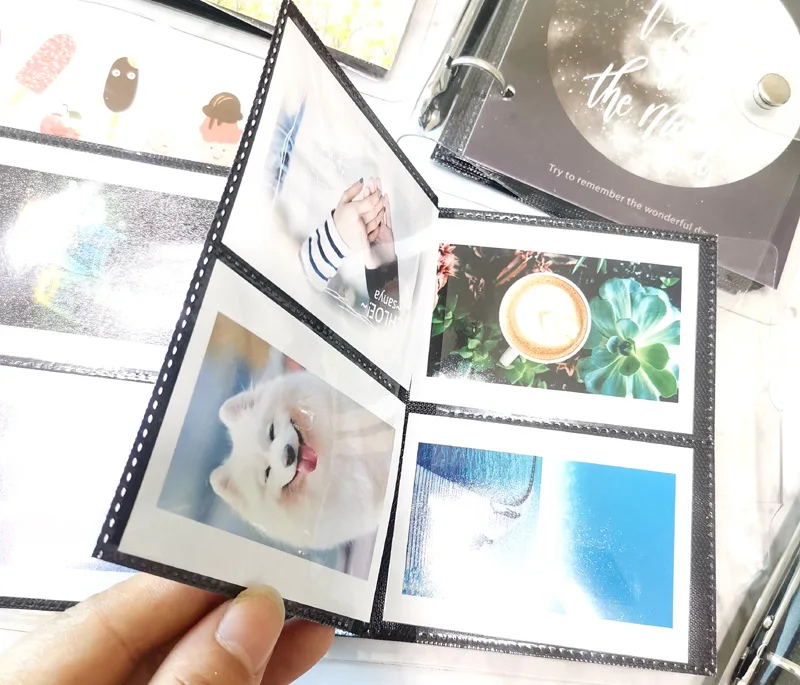 100 карманы Mini 3 дюймов Плёнки Фотобумага альбом Памятная книжка для камер Мгновенной Печати Mini 8 9 белая пленка для Fuji Instax Polaroid пленка имя держатель для карт
