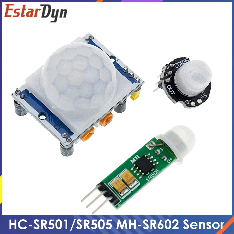 HC-SR501 PIR Motion Sensor Module - Works With Arduino, Raspberry Pi, DIY Projects