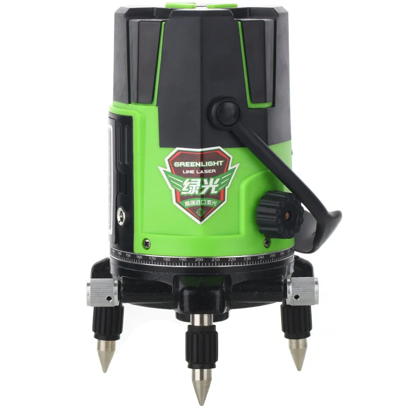 

Laser Level Meter Green Light High Precision Automatic Line 2/3/5 Line Green Plus Bracket Super Bright line Instrument