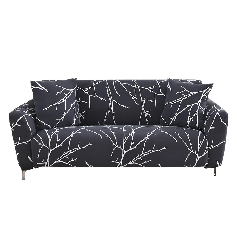 

Elasticity Versatile Sofa Cover All Edges Included Universal Sofa Cover Four Seasons Paragraph Tight Package Anti-slip Processin