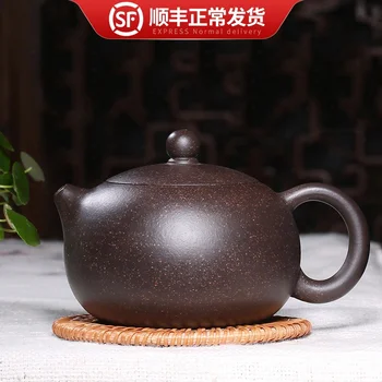

Yixing black gold sand are recommended pure manual teapot household kung fu tea teapot suit all hand xi shi pot