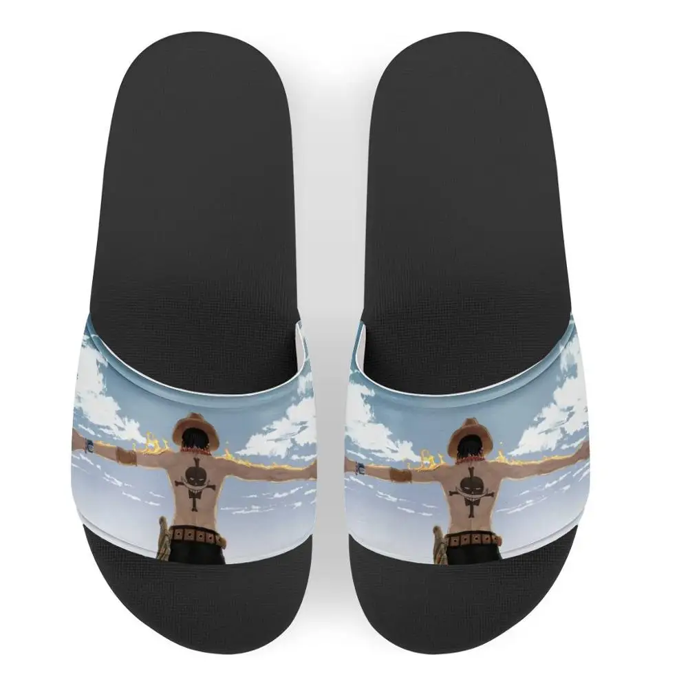 

One Piece Slippers Flip Flops Custom pattern Camo Casual Slides Shoes Non-slip Beach Shoes Summer Sandals Zapatos Hombre