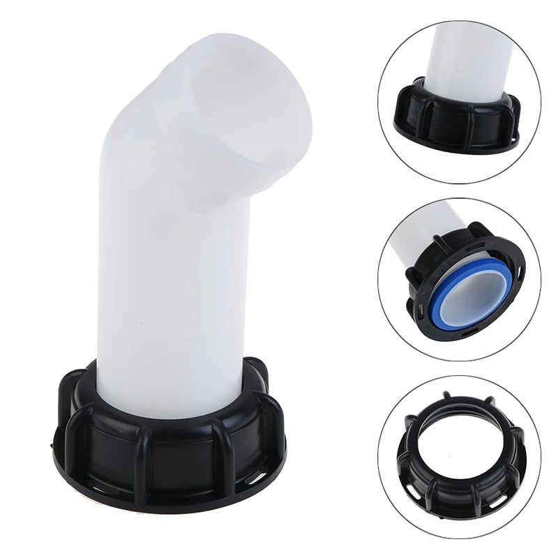 Thread IBC Tank Adapter Extension Drain Spout Hose IBC Water Tank Nozzle Tap Cap Valve Fitting For Home Garden Water Connectors