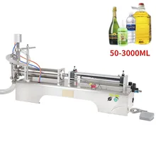 50-3000 мл Электрический пневматический с одной головкой машина для наполнения жидкостью шампунь гель Вода Вино Молоко Кофе Машина Для Наполнения Бутылок