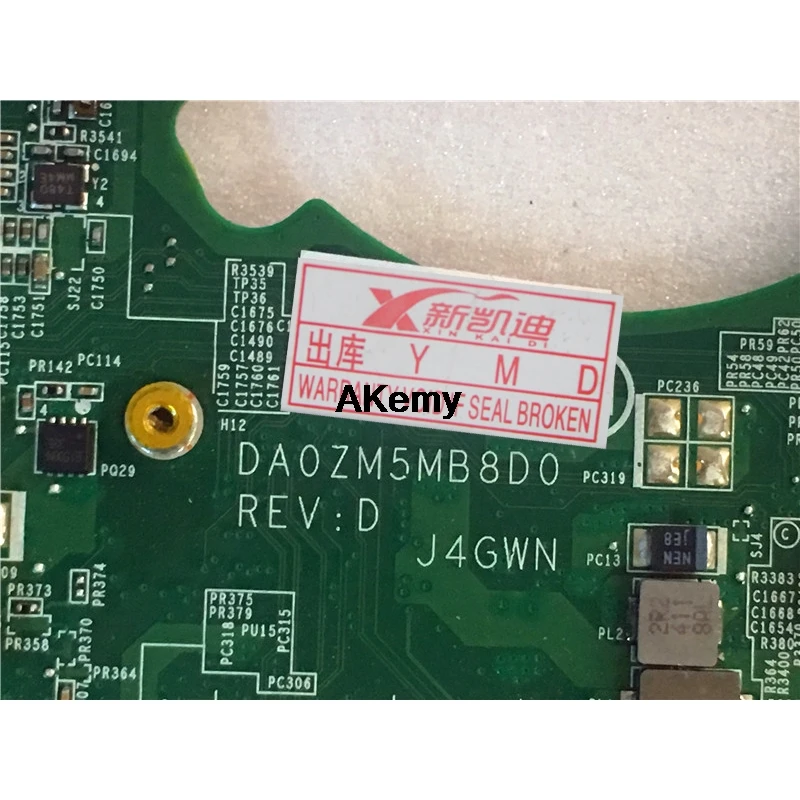 PCKF0 0PCKF CN-0PCKF0 для Dell Inspiron 3135 материнская плата для ноутбука DA0ZM5MB8D0 с A6-1450u процессором