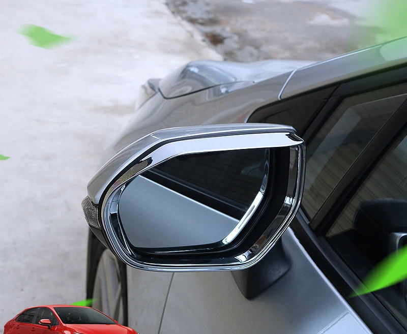 

Fit For Toyota Corolla E210 2019 2020 Car Styling ABS Chrome Rearview Mirror Eyebrow Shield Trim Cover 2pcs Auto Accessories