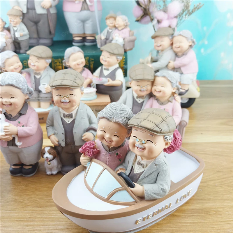 Ночная лампа для влюбленных пар ночник из смолы креативное украшение кафе