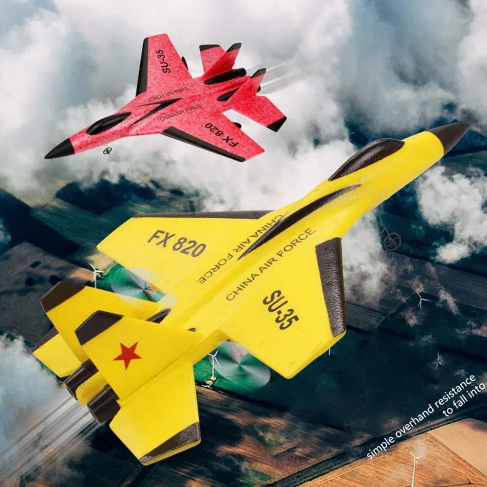 RC Plane Flying Glider Fixed Wing Fight Aircraft 2.4G Electric RC Airplane Xtactical Drone RC Toys for Children Kids Boys Gifts