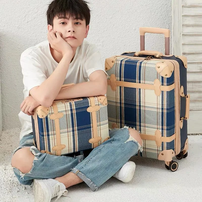 Travel tale 2" 24" 2" 28" дюйма spinner ретро чемодан на колёсиках Кабина набор чемоданов в винтажном стиле багаж на ролликах для дам