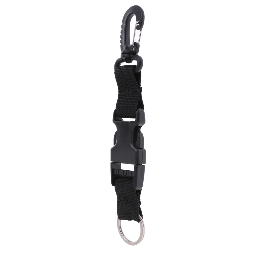 Alomejor Double Ended Trigger Hook Clip Buckle for BCD Weight-Bearing Belt Underwater Scuba Diving Gear Equipment 100mm 