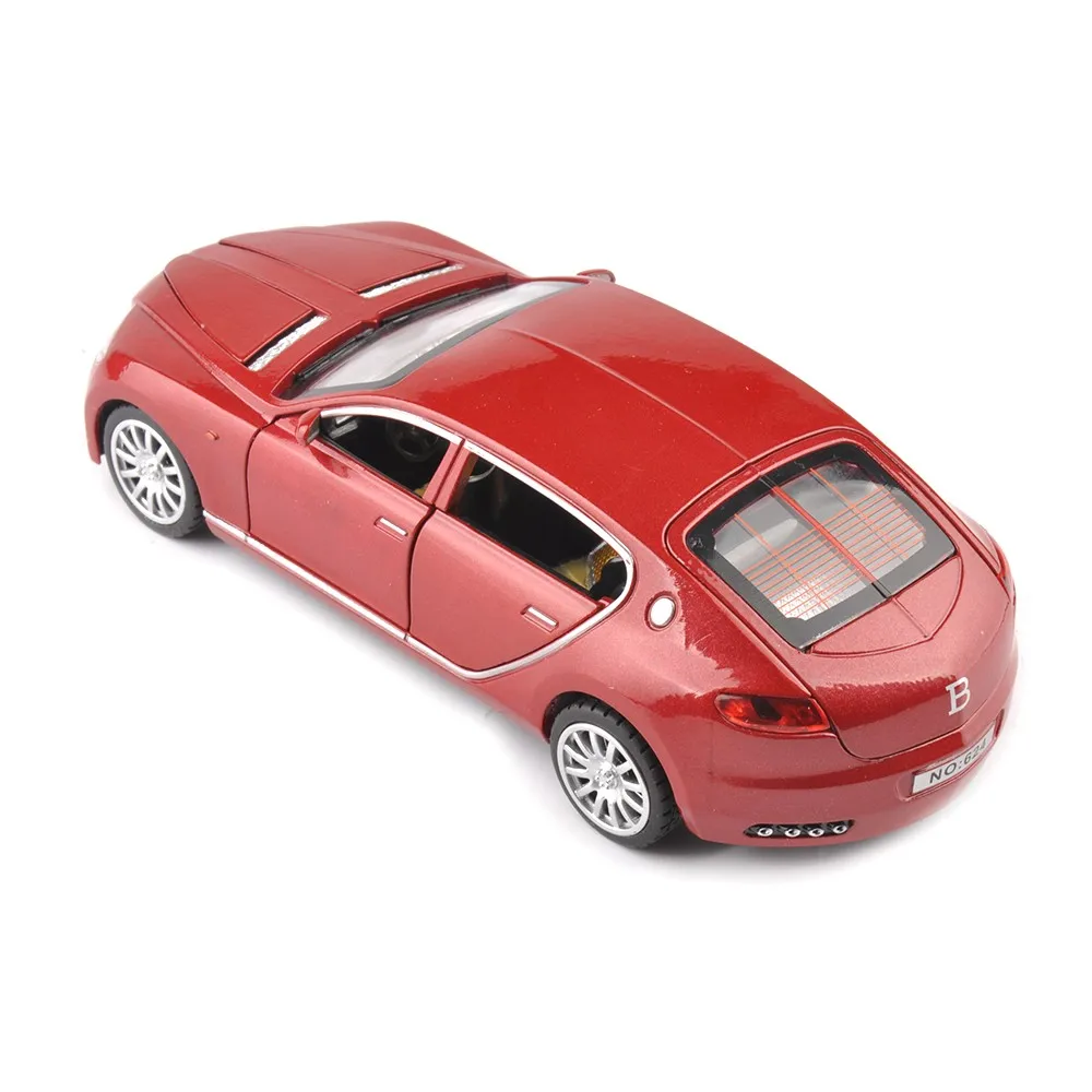 1/32 Bugatti Veyron 16C Galibier Diecast металлические модели автомобилей сплав электронный