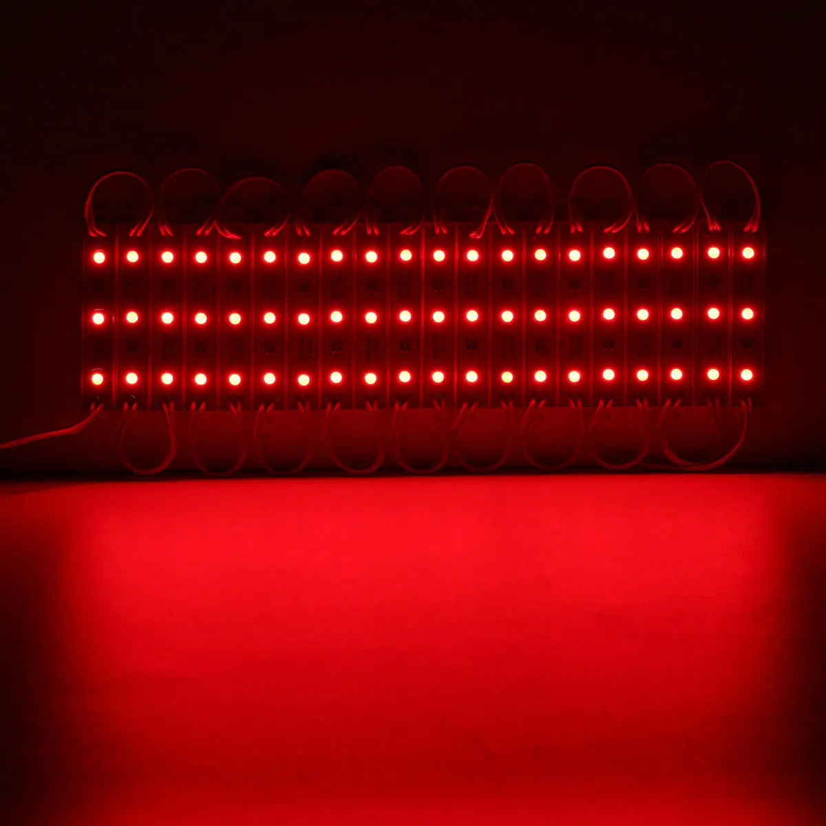 70PCS LED Module 3 LED 5 Colors SMD5050 LED Module Store Strip Light Front Window Lamp+ Power Supply+ Remote DC12V