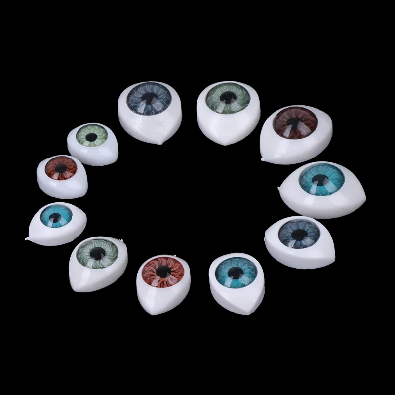 20Pcs Plastic Doll Safety Eyes For Animal Toy Puppet Making DIY Craft Accessories