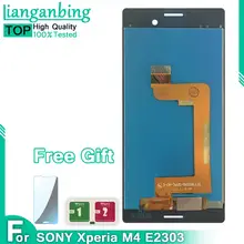 Ensemble écran tactile LCD de remplacement, pour Sony Xperia M4 Aqua E2303 E2306 E2353 E2312, 100%