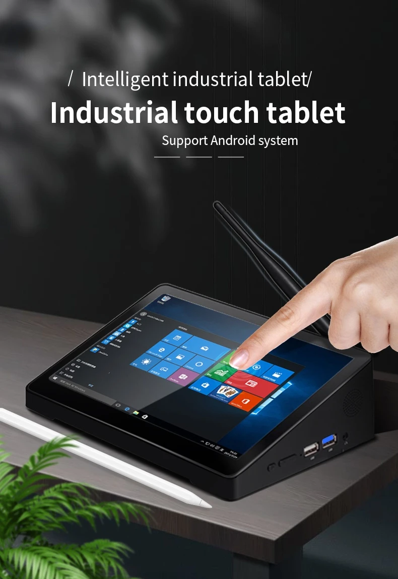 most popular samsung tablet original X9S All in one Windows 10 Tablet PC POS Intel Celeron N4020 9" 1920X1280 Touch Screen DDR4 3GB RAM WIFI RJ45 Retail top android tablets