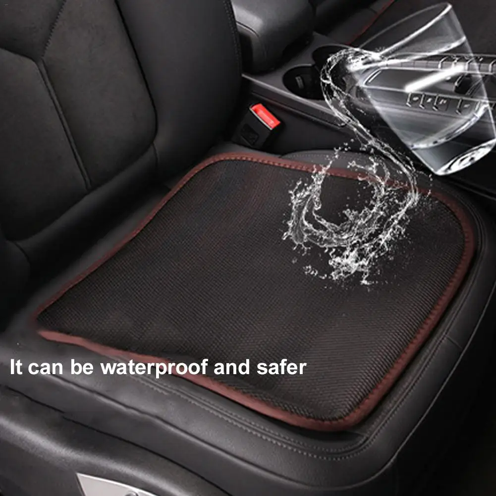 Новая 12 В Автомобильная подушка сиденья с подогревом противоскользящая USB электрическая грелка покрытие для зимнего автомобильного коврика