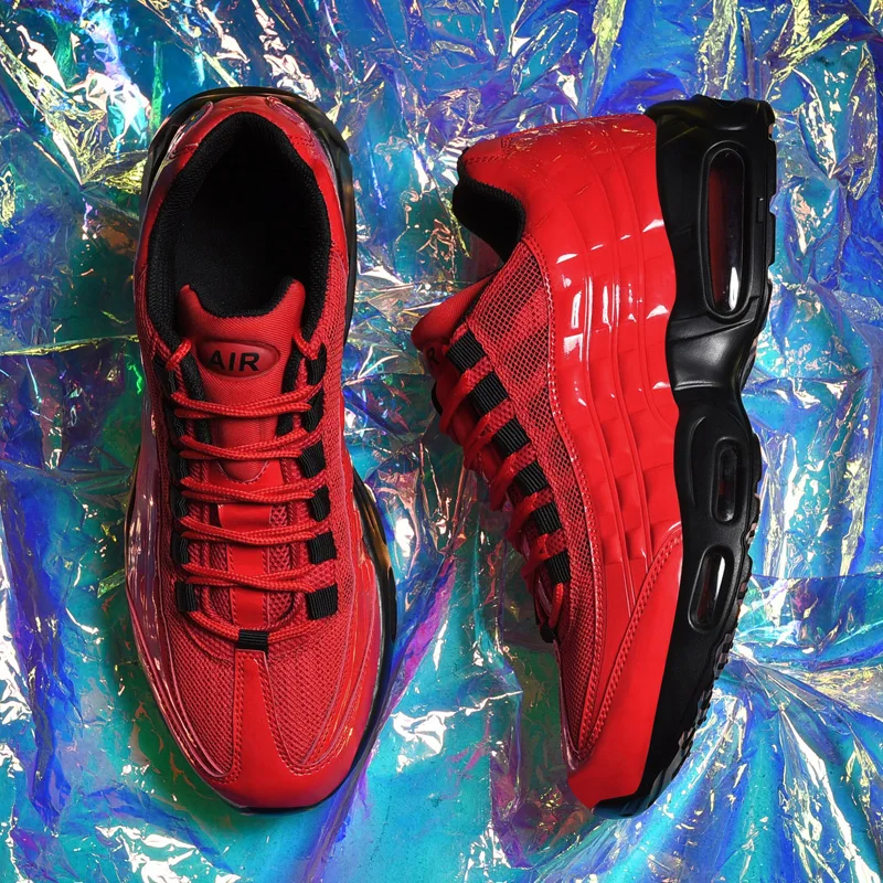 Damyuan обувь на воздушной подушке из сетчатого материала; Tenis Masculino; большие размеры; Adulto; классические мужские кроссовки Повседневное 6 цветов из дышащего материала размера плюс, 46, 47(Европа);