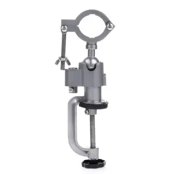 

Mini Drill Holder Stand Clamp-on Electric Drill Bench Back 360 Rotating Bench Grinder Blacket Used for Dremel