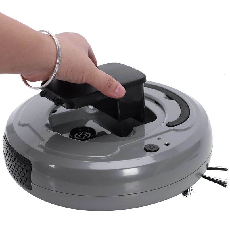 1800Pa Multifunctional Smart Floor Cleaner,3-In-1 Auto Rechargeable Smart Sweeping Robot Dry Wet Sweeping Vacuum Cleaner Strong